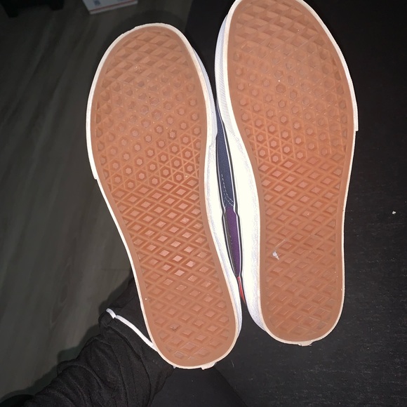 Vans Old Skool Low Top Color Block Shoes - Picture 5 of 6